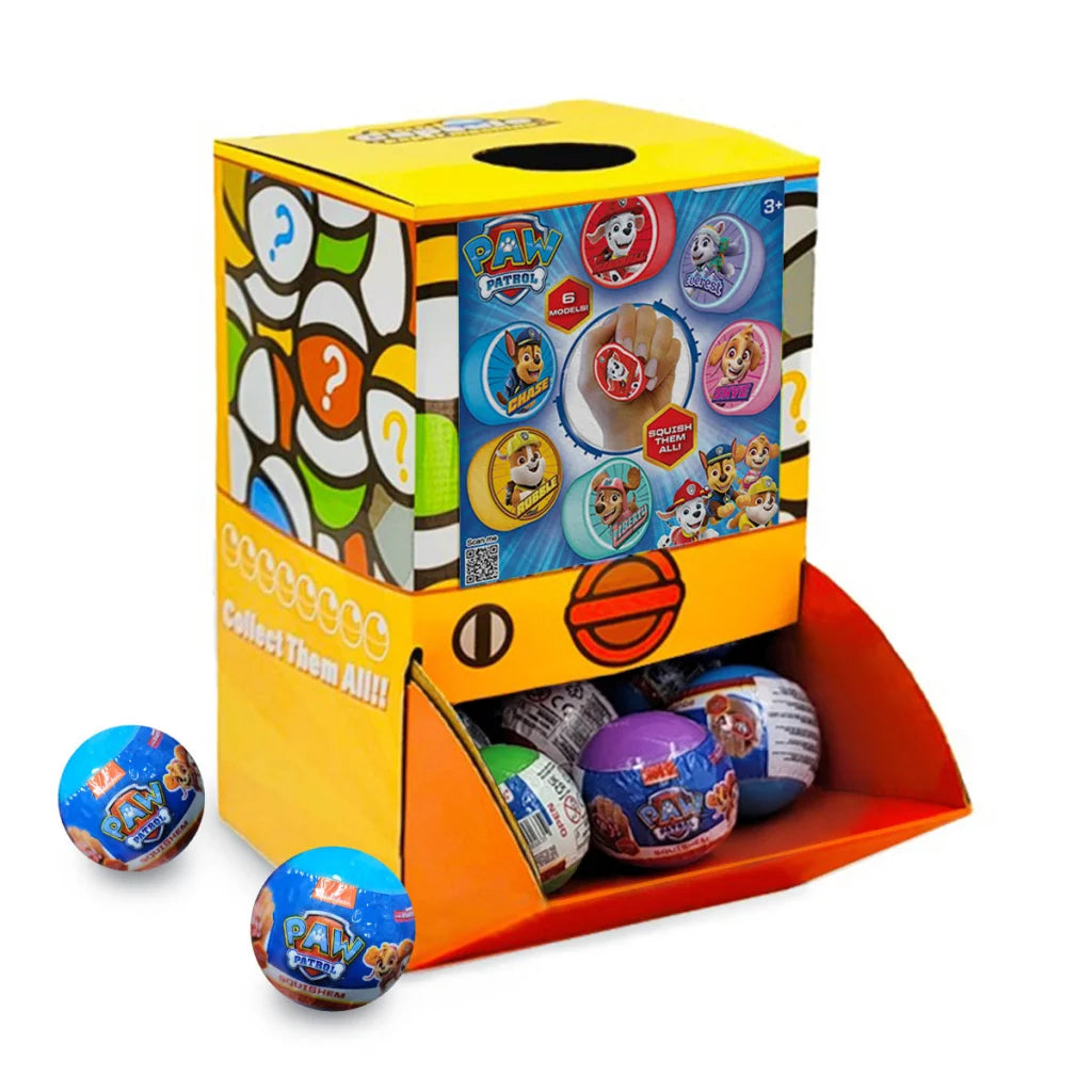 40X Kenisy Paw Patrol Squishy Toy Capsules 50mm Collectible