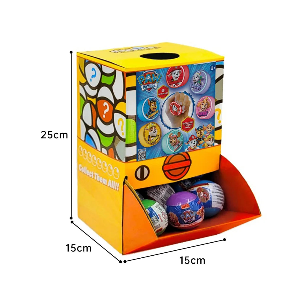 40X Kenisy Paw Patrol Squishy Toy Capsules 50mm Collectible