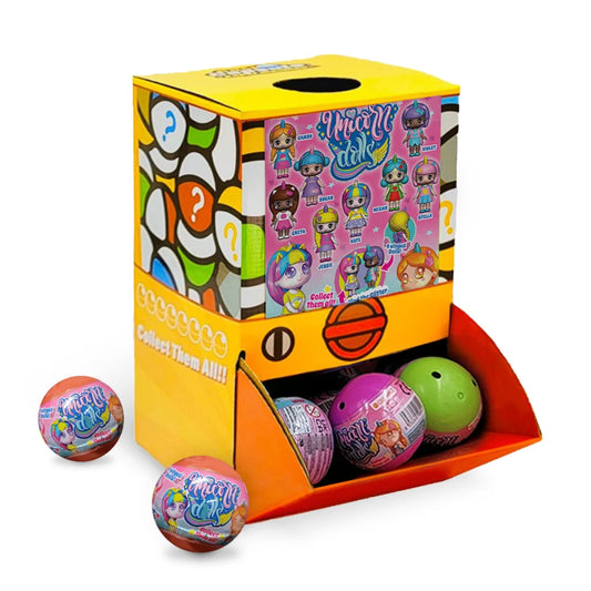 40X Kenisy Unicorn Dolls Toy Capsules 50mm Collectible