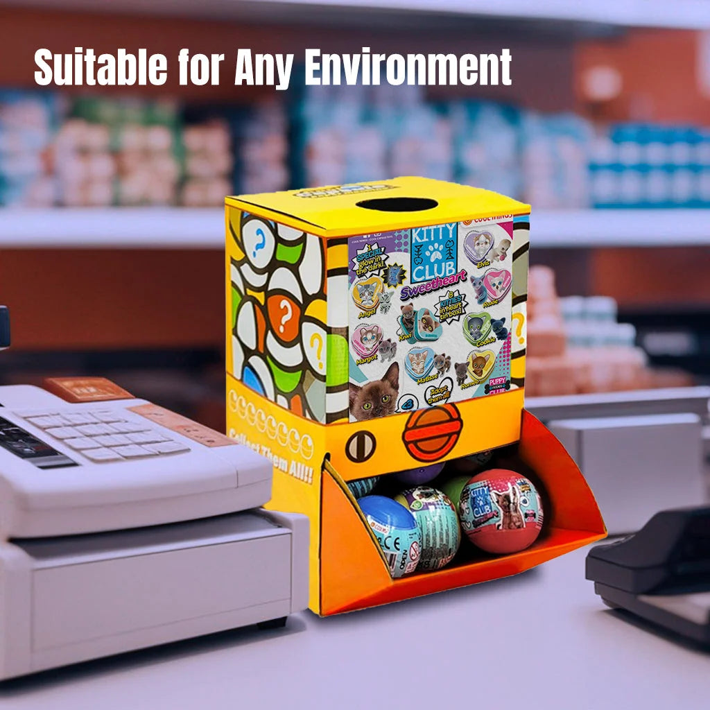 40X Kitty Club Sweet Heart Cat Toy Capsules 50mm