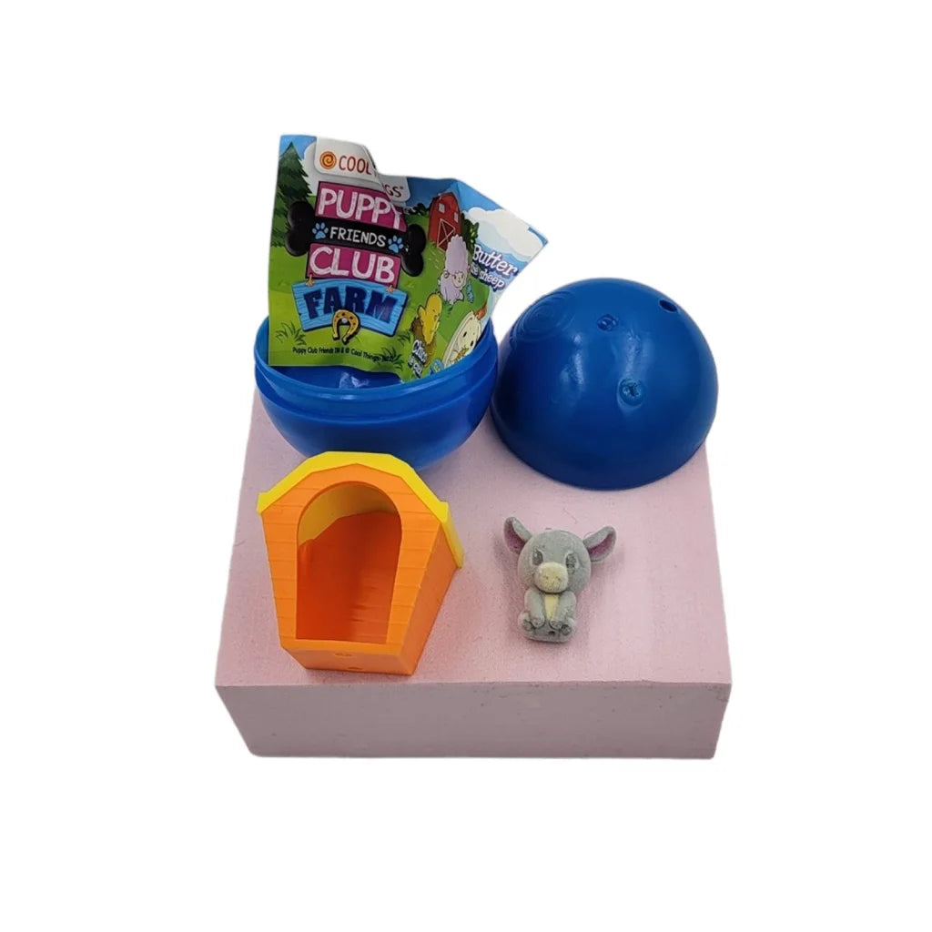 40X Puppy Club Farm Animal Toy Capsules 50mm Collectible