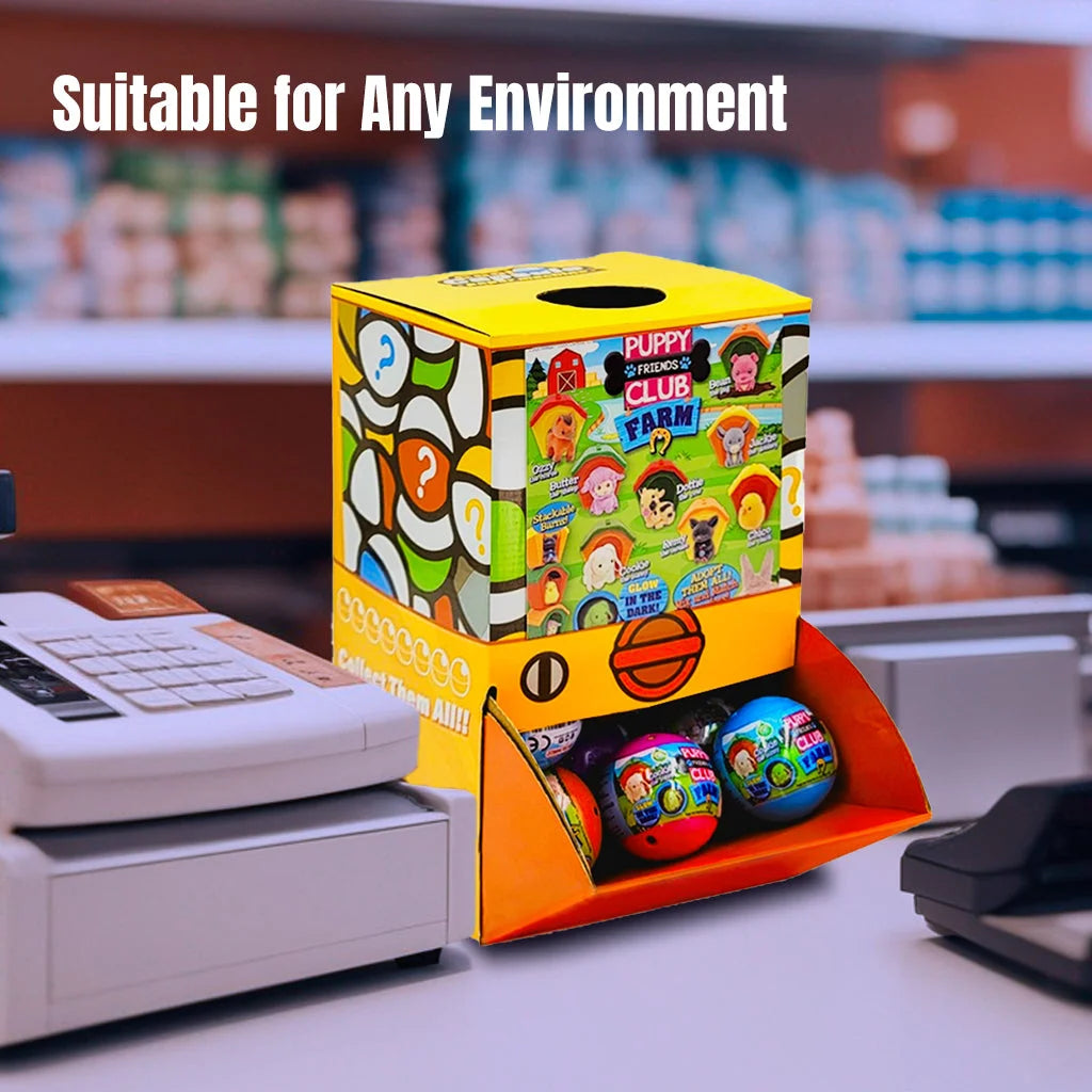 40X Puppy Club Farm Animal Toy Capsules 50mm Collectible