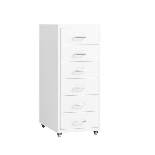 Levede 6 Drawer Office Cabinet Drawers White