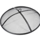 22" Outdoor Fire Pit BBQ Grill Fireplace Small