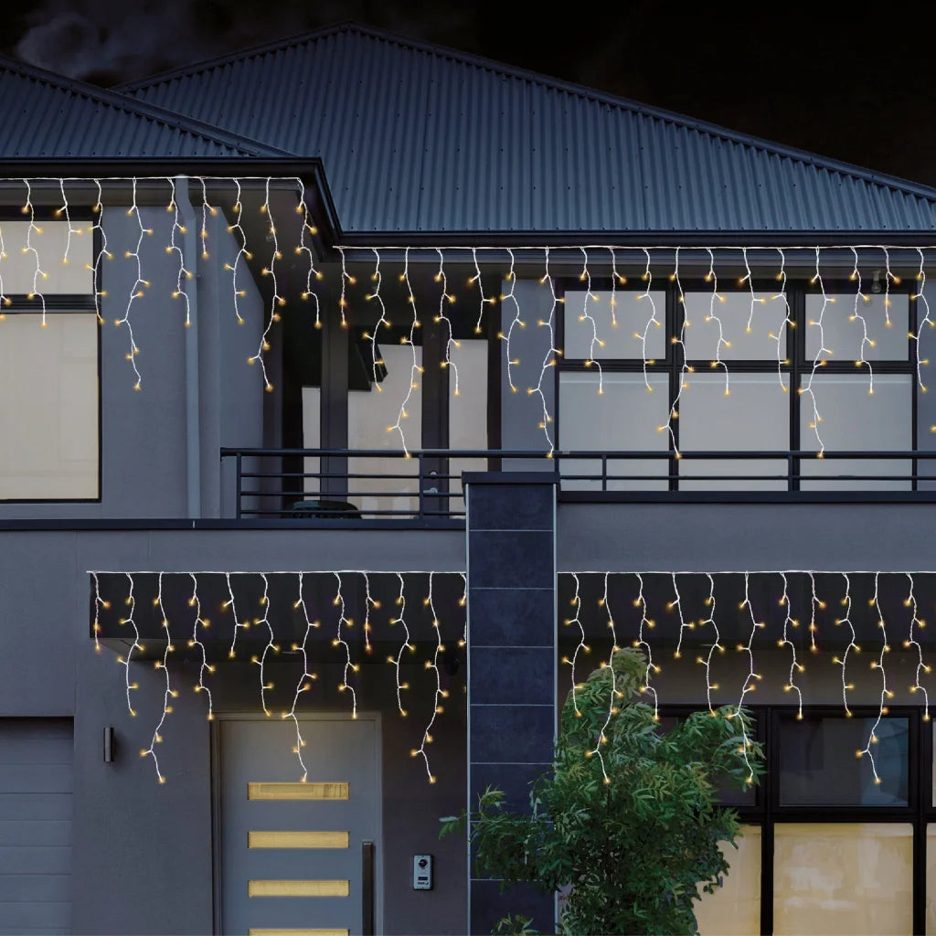 480 LEDs Snowing Icicle Lights – available in 4 Colors