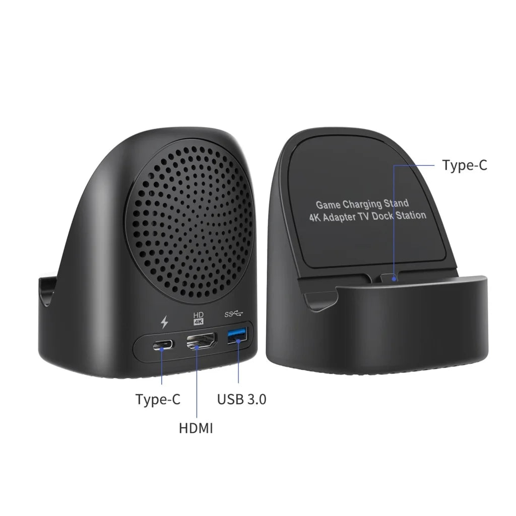 4K Tv Dock With Game Charging And Adapter-1915197921909936132