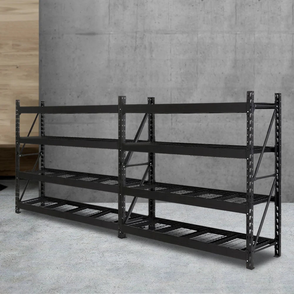 4MX2M Garage Shelving Warehouse Rack - Pallet Racking