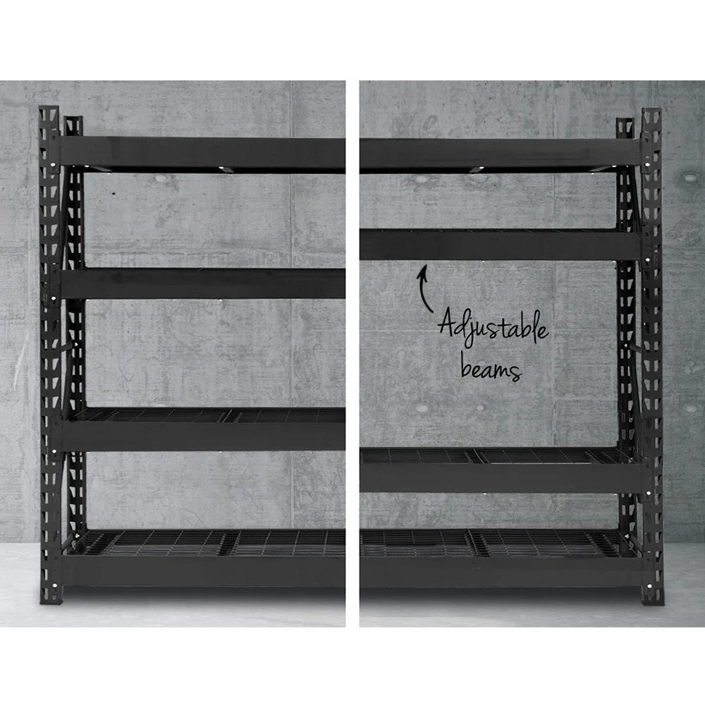 4MX2M Garage Shelving Warehouse Rack - Pallet Racking