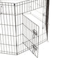 4Paws 8 Panel Playpen Puppy Exercise Fence Cage Enclosure