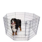 4Paws 8 Panel Playpen Puppy Exercise Fence Cage Enclosure