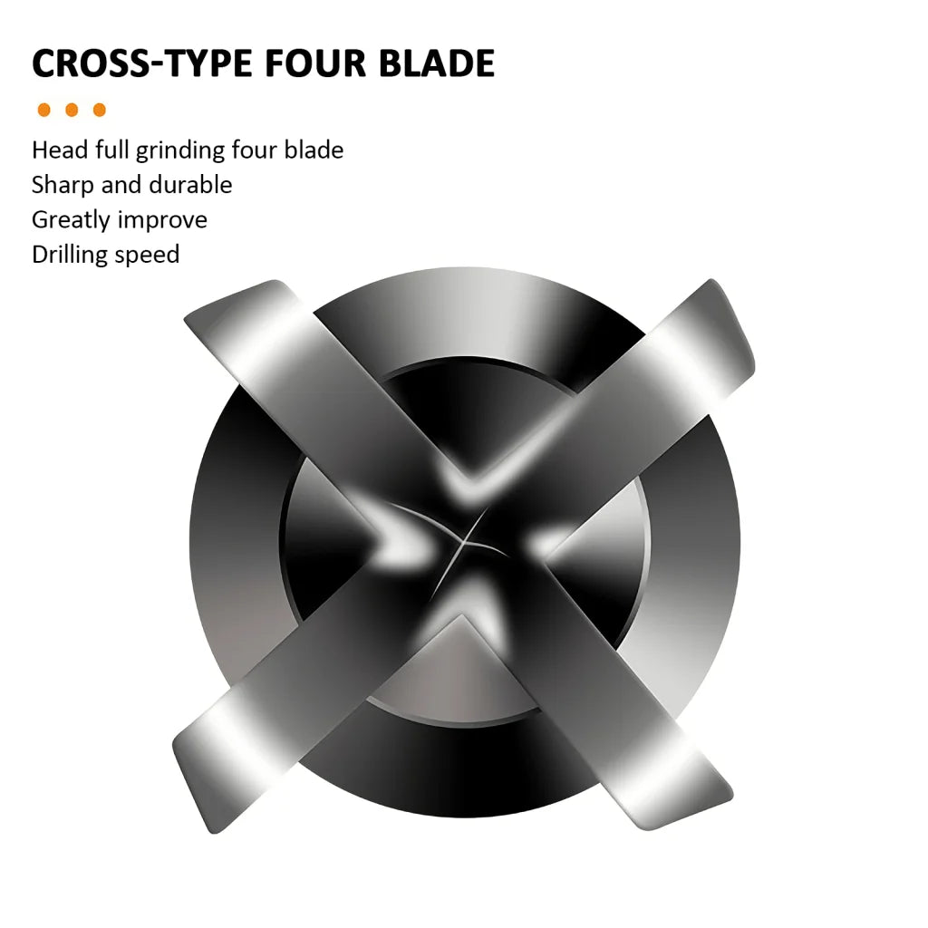 4PCS Drill Set Hex Tile Drill Bit Glass Ceramic Bric Hex