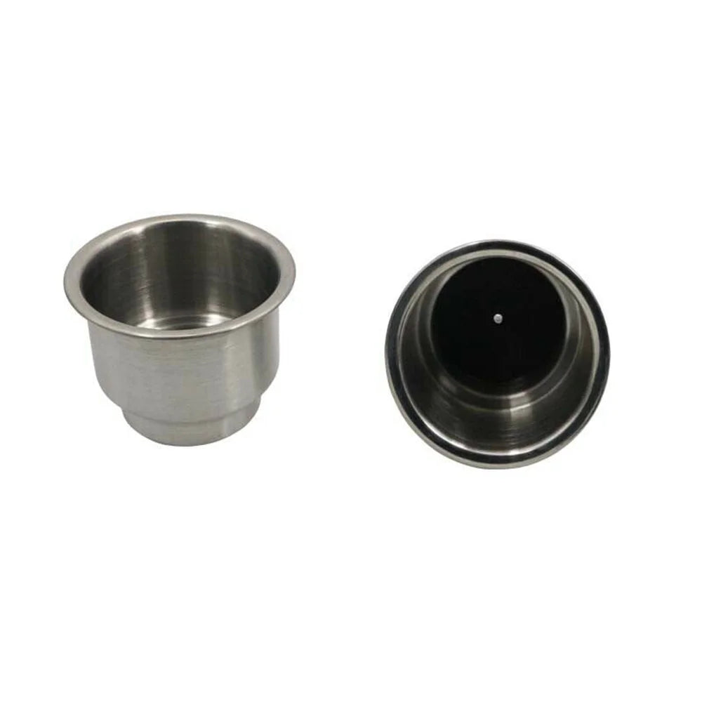 4PCS Stainless Steel Drink Cup Holder Insert for Boat Car