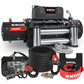 4WD Recovery Kit Kinetic Rope with 12000LBS Winch 12V 4X4