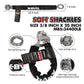 4WD Recovery Kit Kinetic Rope with 12000LBS Winch 12V 4X4
