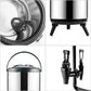 4X 10L Portable Insulated Cold/Heat Coffee Tea Beer Barrel Brew Pot with Dispenser - Premium
