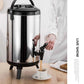 4X 10L Portable Insulated Cold/Heat Coffee Tea Beer Barrel Brew Pot with Dispenser - Premium