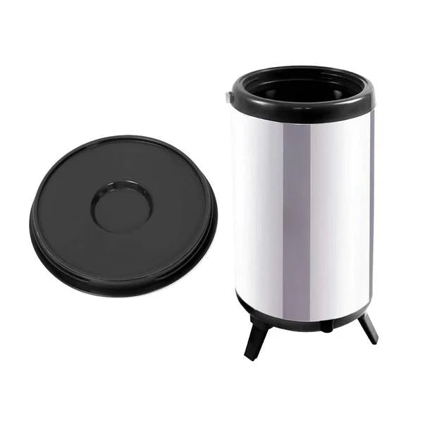 4X 10L Portable Insulated Cold/Heat Coffee Tea Beer Barrel Brew Pot with Dispenser - Premium