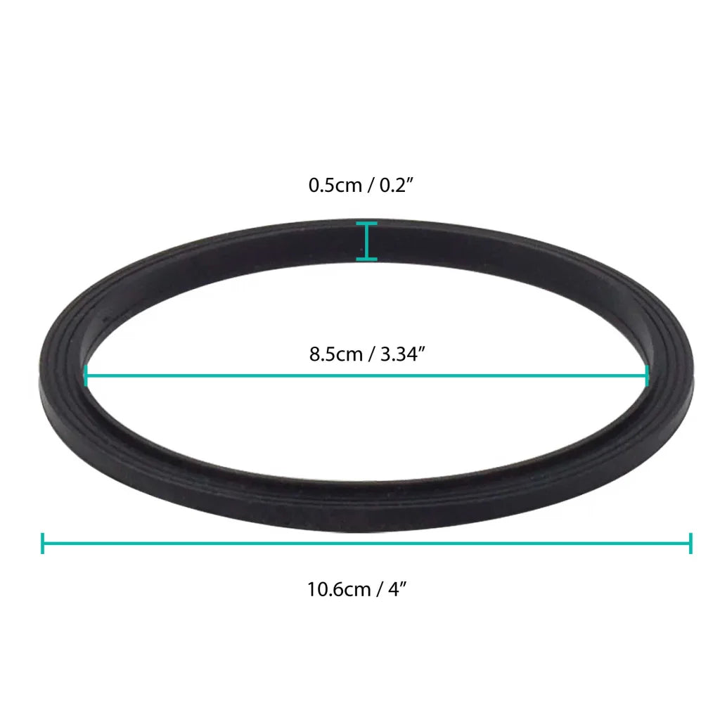 4x For Nutribullet RX Gasket Black Seal Ring - Suits 1700W