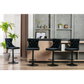 4x Height Adjustable Swivel Bar Stool Velvet Nailhead