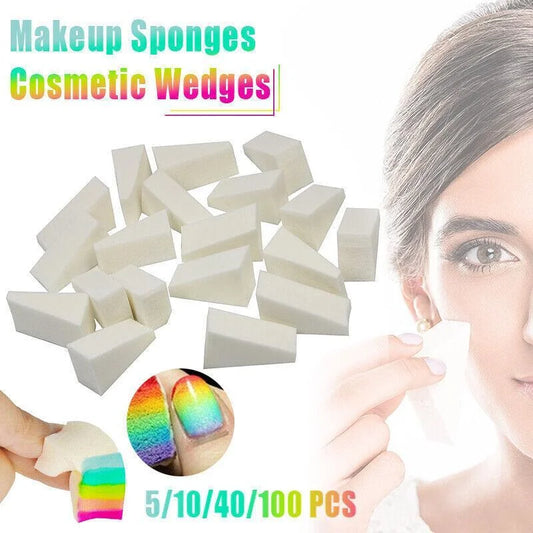 5/10 Makeup Sponge Cosmetic Wedges Nail Art Blend