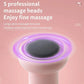 5-Head Handheld Massage Gun For Fat Pushing - Pink - Health