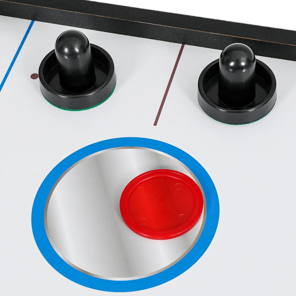 5-in-1 Games Table with Pool Table Tennis Air Hockey