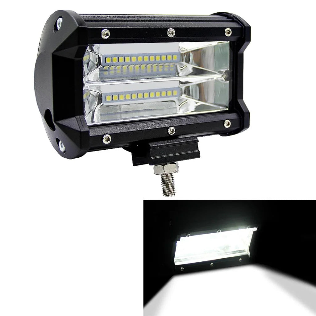5 Inch 18W 24 Led Waterproof Ip67 Two Bar Modified