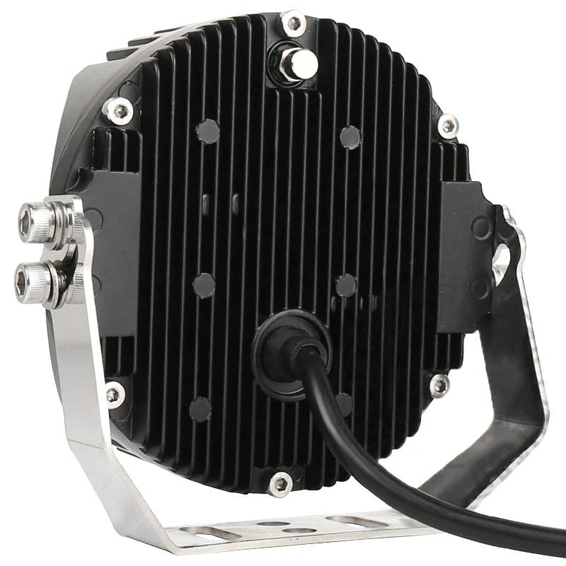 5 Inch Dc12V - 30V 5000Lm 6500K 50W Car Led Light On Three