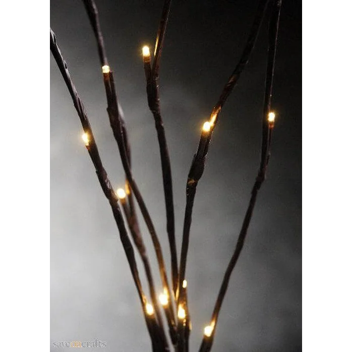 5 Sets LED Light Bunch Stem - Warm White Battery Fairy