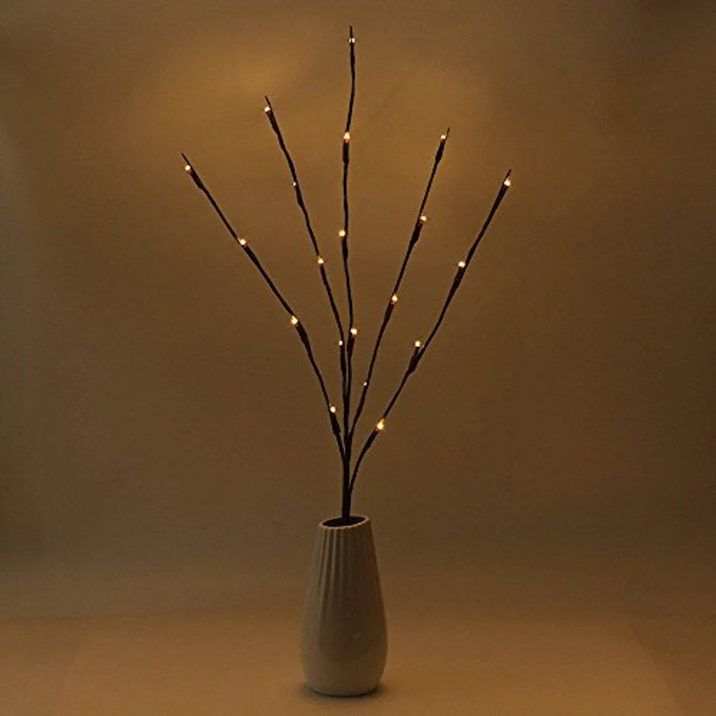 5 Sets LED Light Bunch Stem - Warm White Battery Fairy
