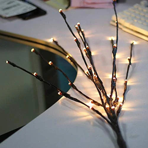 5 Sets LED Light Bunch Stem - Warm White Battery Fairy
