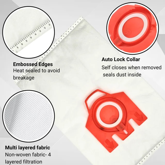 5 x Miele Vacuum Cleaner Bags FJM Type - Appliances >