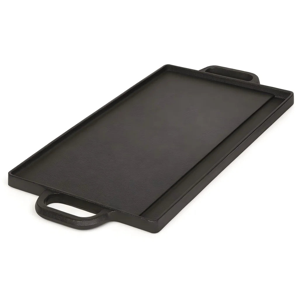 50 cm Reversible Cast Iron Grill & Griddle -Dual-Sided