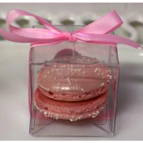 50 Pack 5cm Clear PVC Plastic Folding Packaging Small