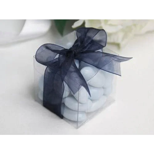 50 Pack 5cm Clear PVC Plastic Folding Packaging Small