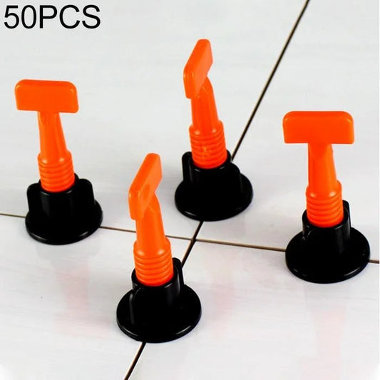 50-pack Tile Leveling Clips for Perfect Paving Alignment