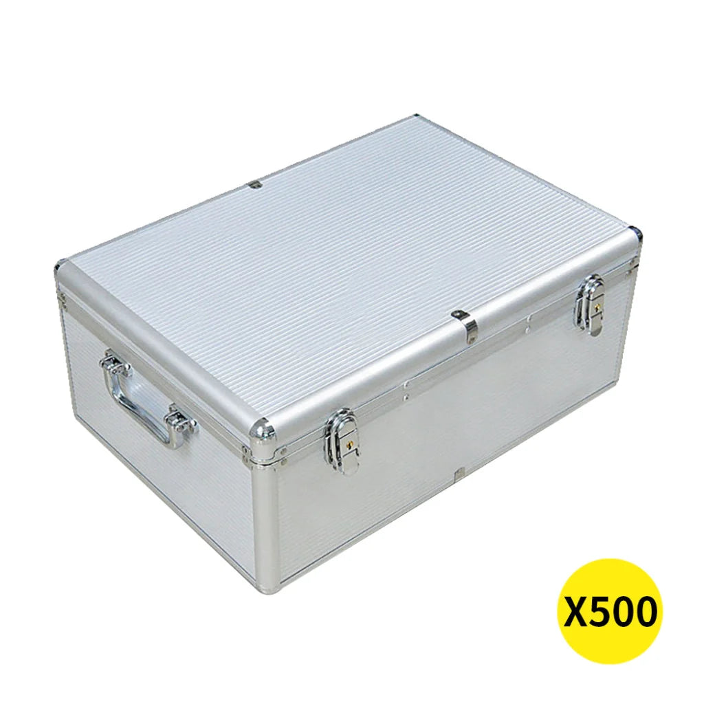 500 Discs Aluminium CD DVD Cases Bluray 658