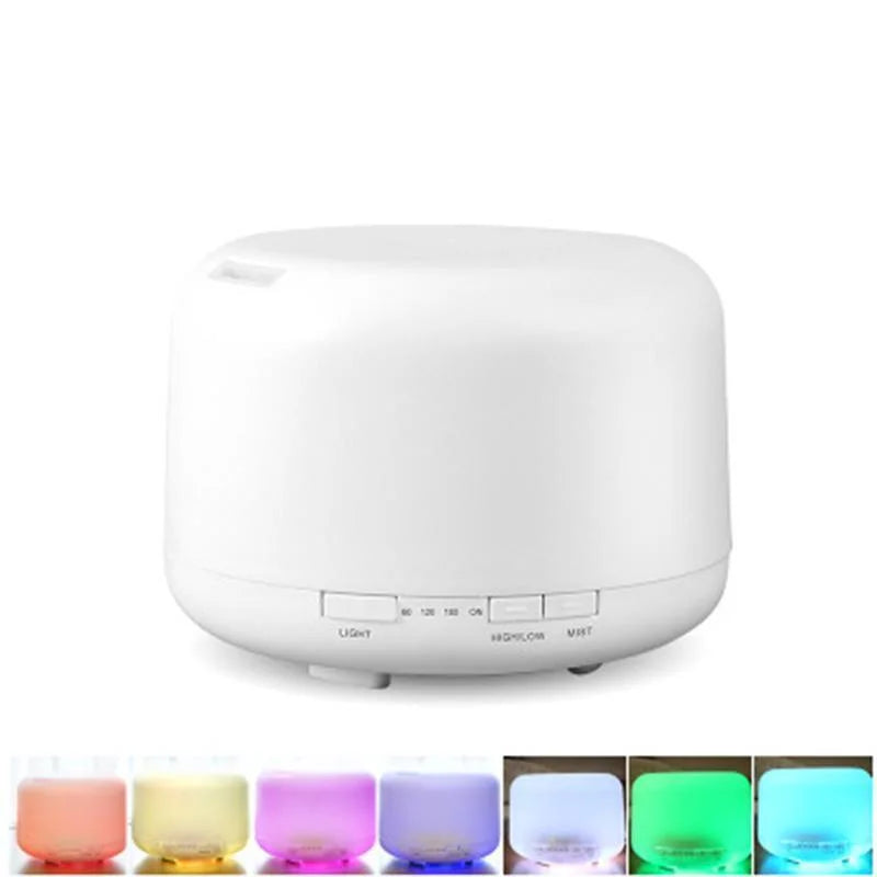 500ML Aroma Aromatherapy Diffuser LED Oil Ultrasonic Air