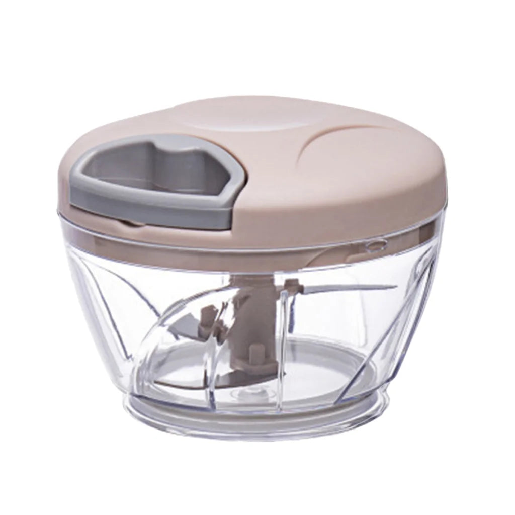 500ml Manual Meat Mincer Garlic Chopper Rotate Garlic Press