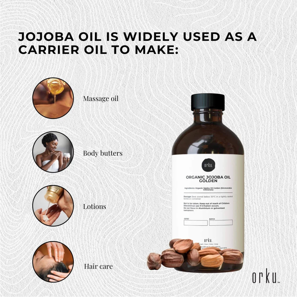 500ml Organic Jojoba Oil