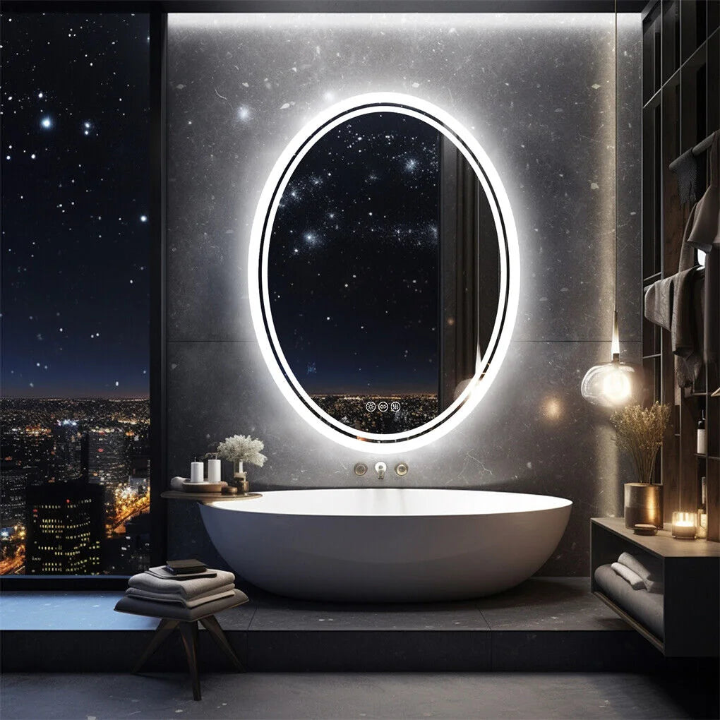 500x700mm mirror with reflective glass panel
