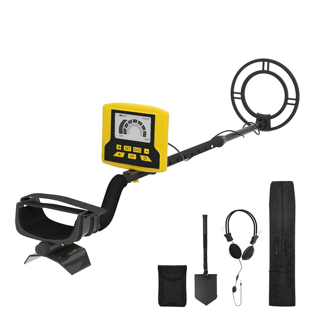 Traderight Metal Detector–Waterproof,LCD Display,24cm Coil