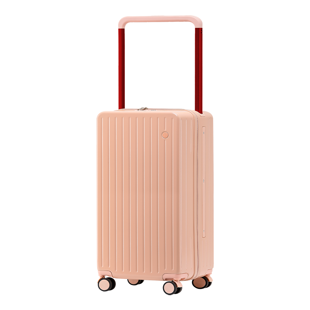 Slimbridge 26" Luggage Wide Handle Hard Case Pink