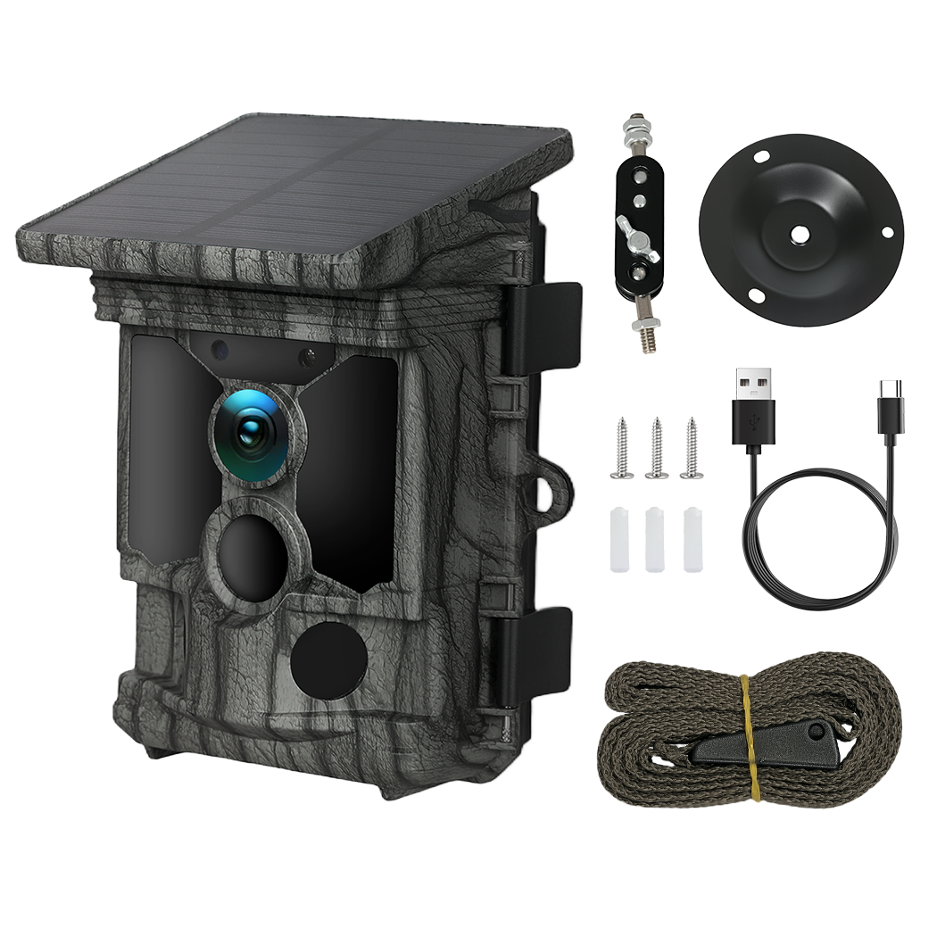 Centra Solar Trail Camera 4K 112MP Hunting Game Cam
