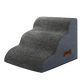 Pawz 3 Steps Pet Stairs Dog Ramp High Density Foam Grey