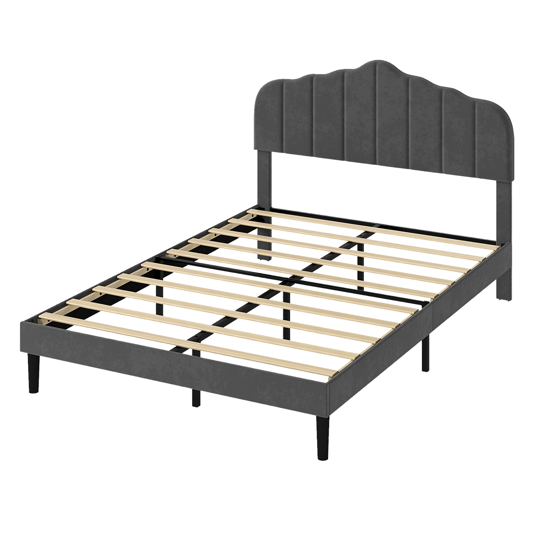 Levede Bed Frame Upholstered Platform Mattress Base Queen