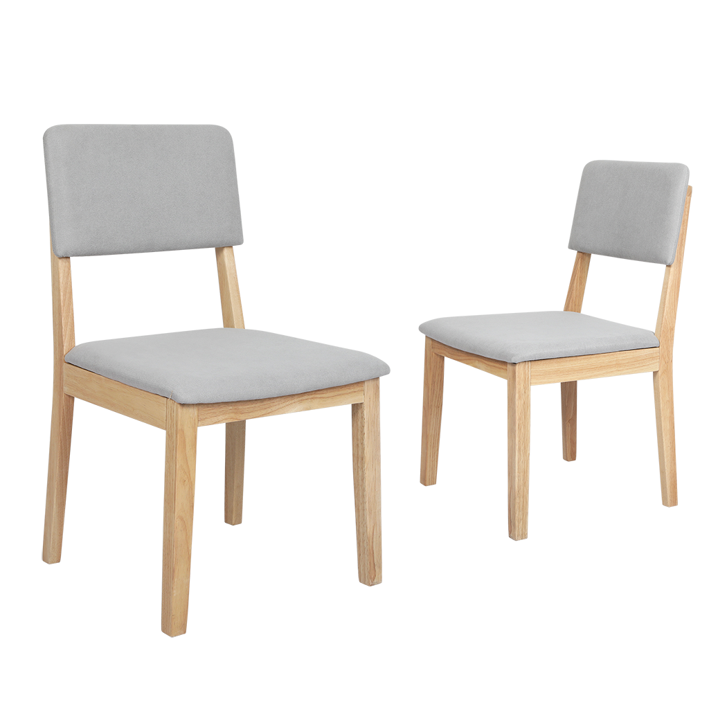 Levede 2x Dining Chair Armless Upholstered Seat