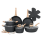 Toque 16-Piece Non Stick Cookware Set Kitchen Fry Pan