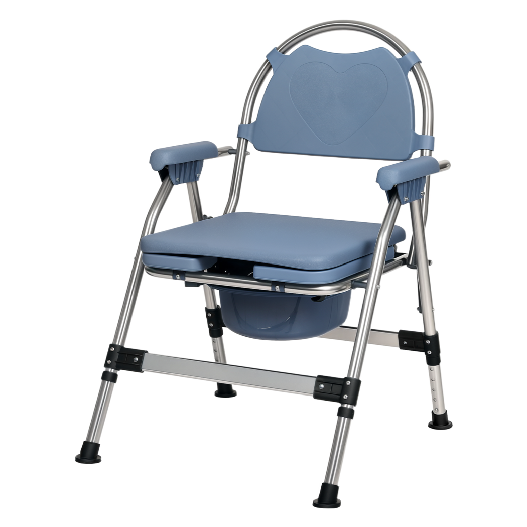 Levede Commode Chair Adjustable Bedside Seat Elderly Pregnant Disability Aid