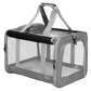 Pawz 3 in 1 Pet Soft Crate Dog Cat Carrier XL Size Grey